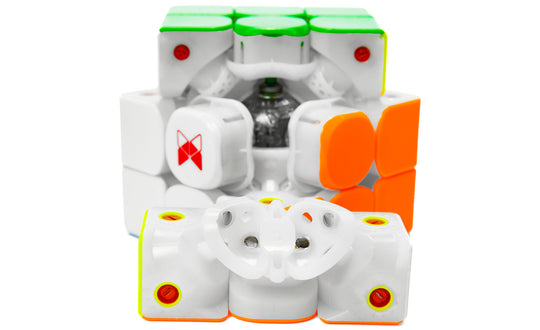 X-Man Tornado V4 AI 3x3 (Magnetic, UV Coated) + Charging Case - Bluetooth Smart Cube | SpeedCubeShop