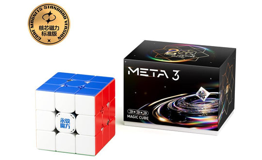 YJ META3 3x3 (Magnetic, Core Magnets, UV Coated) | SpeedCubeShop