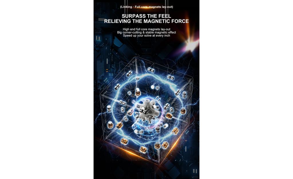 YJ META3 3x3 (Magnetic, Core Magnets, UV Coated) | SpeedCubeShop