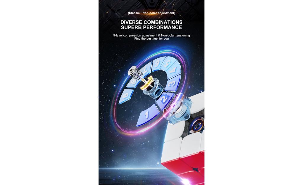 YJ META3 3x3 (Magnetic, Core Magnets, UV Coated) | SpeedCubeShop