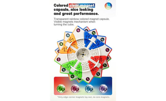 YJ Pocket Cube 7x7 Mini (Magnetic) - 5.5cm