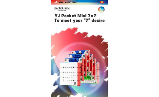 YJ Pocket Cube 7x7 Mini (Magnetic) - 5.5cm