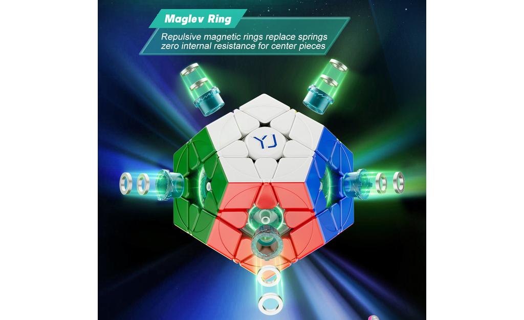 YJ YuHu Megaminx V3 (Magnetic, MagLev, Ball-Core) | Megaminx Speed
