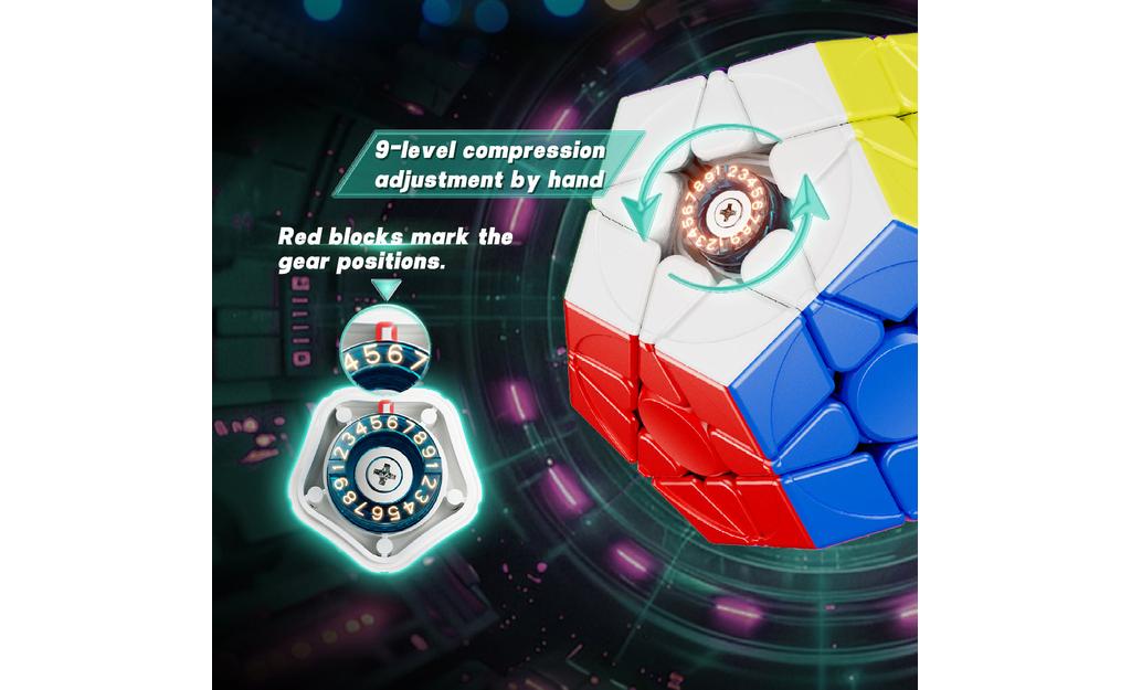 YJ YuHu Megaminx V3 (Magnetic, MagLev, Ball-Core) | Megaminx Speed