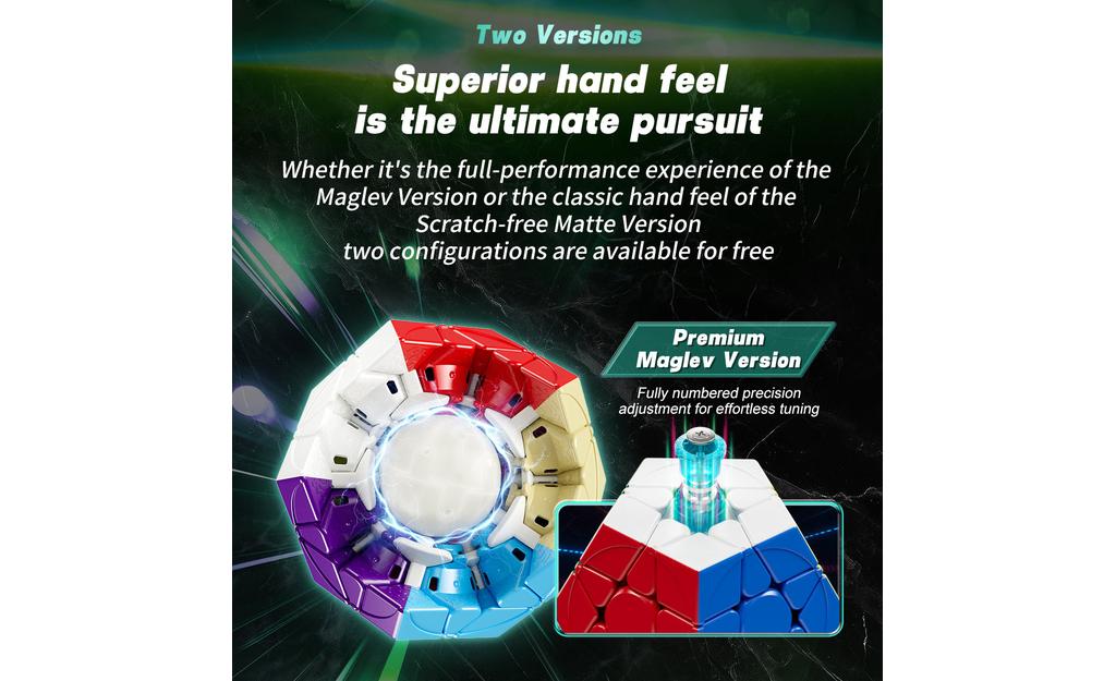 YJ YuHu Megaminx V3 (Magnetic, MagLev, Ball-Core) | Megaminx Speed