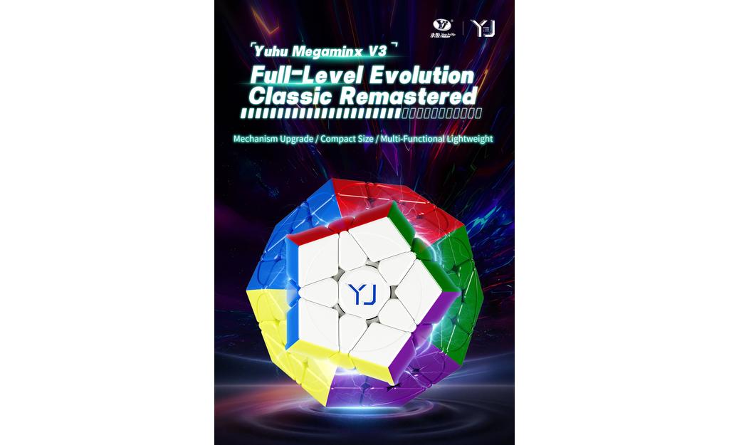 YJ YuHu Megaminx V3 (Magnetic, MagLev, Ball-Core)