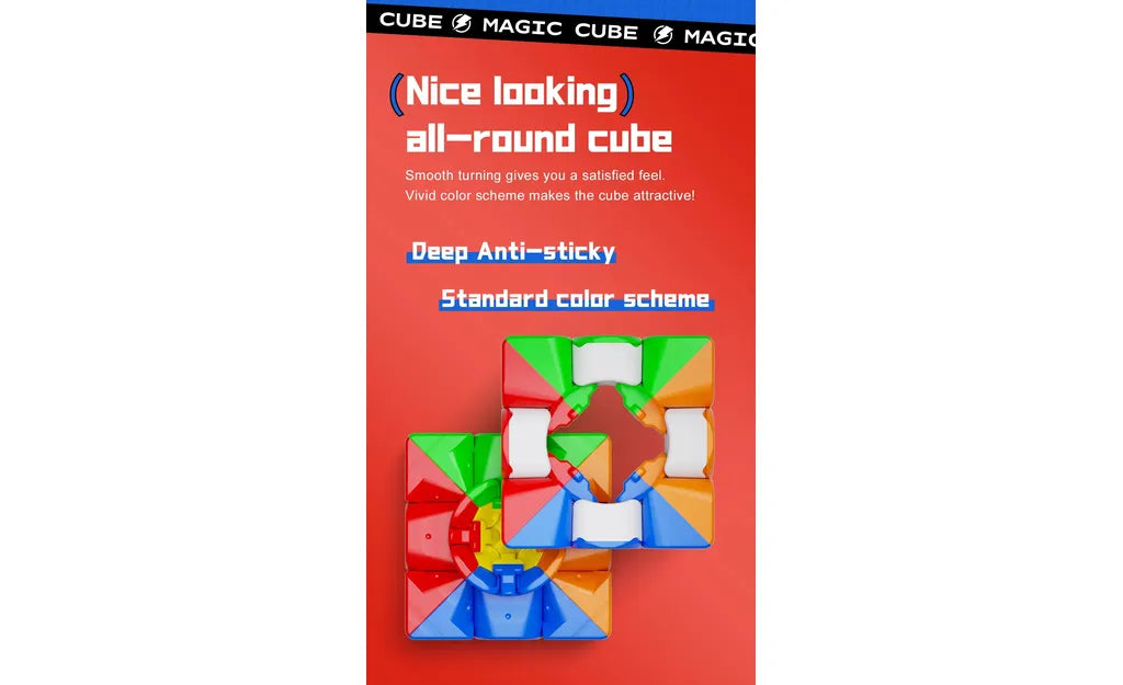 YJ YuLong 3x3 V2 (Magnetic, UV Coated) - Clicky, 2025 Edition | SpeedCubeShop
