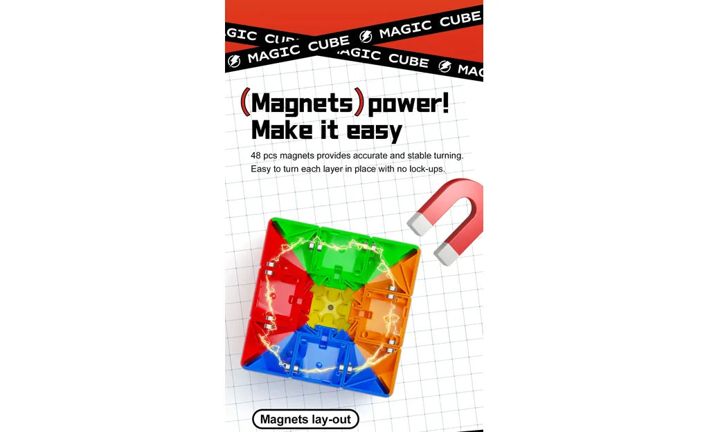 YJ YuLong 3x3 V2 (Magnetic, UV Coated) - Clicky, 2025 Edition | SpeedCubeShop