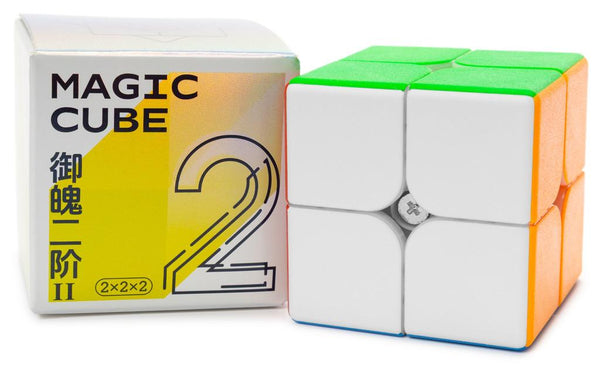 YJ YuPo 2x2 (Magnetic) - Clicky, 2025 Edition | 2x2 Speed Cube