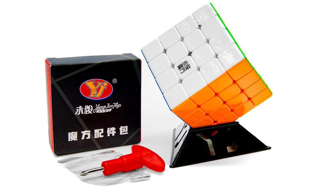 YJ ZhiSu 4x4 Mini (Magnetic, Ball-Core, UV Coated) - 5.6cm | SpeedCubeShop