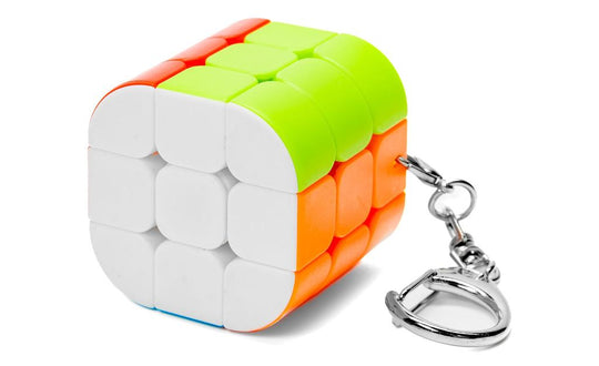Z Rounded Barrel 3x3 Mini - Keychain | SpeedCubeShop