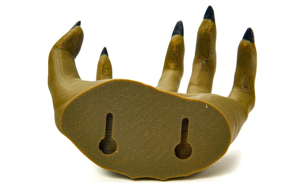 Zombie Hand Rubik's Cube Display - Wall Mounted | SpeedCubeShop