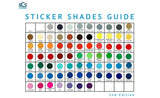 Cosmic Sticker Shades Guide | SpeedCubeShop