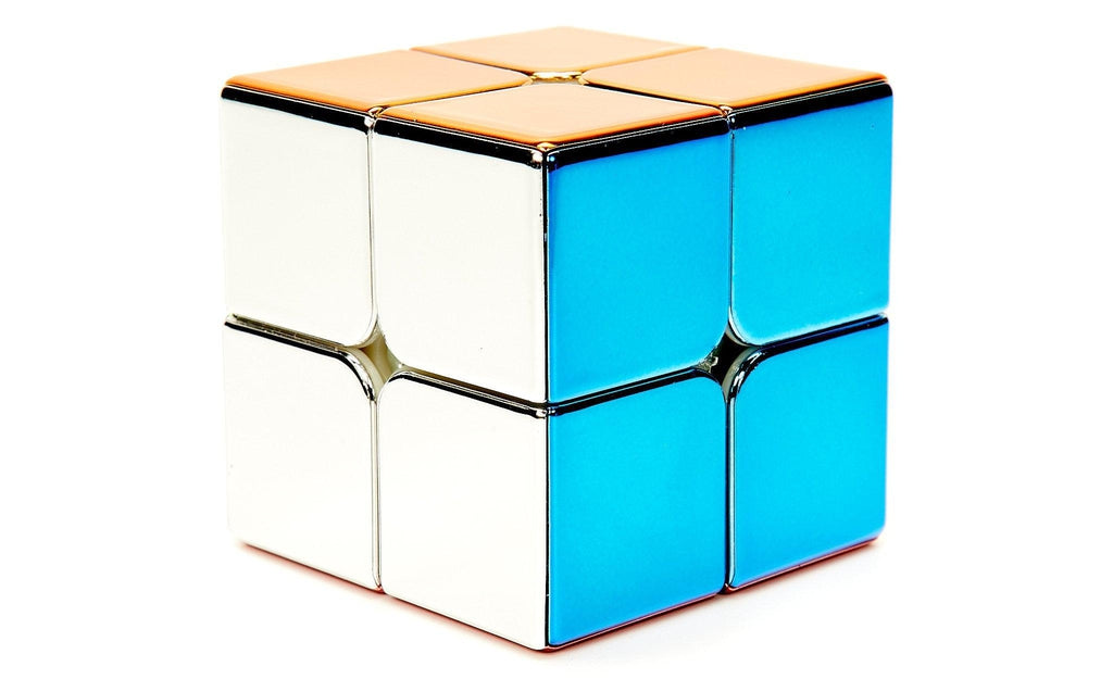 Cyclone Boys 2x2Plating Original Magnetic Speed Cube 3x3x3 2x2 Mirror  Reflective Stickerless Magic Cube Personalized Shiny Cube