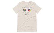 How to Solve a Rubik's Cube Shirt (Light) | SpeedCubeShop