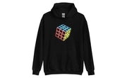 Neon Cube (Dark) - Rubik's Cube Hoodie | SpeedCubeShop
