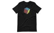 Neon Cube (Dark) - Rubik's Cube Shirt | SpeedCubeShop