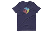 Neon Cube (Dark) - Rubik's Cube Shirt | SpeedCubeShop