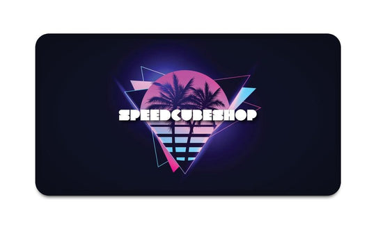 Retro Beach Mini Mat | SpeedCubeShop