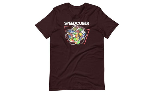 Speedcuber V2 (Dark) - Rubik's Cube Shirt | SpeedCubeShop