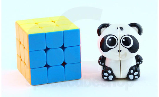 YuXin Mini Panda 2x2 Keychain | SpeedCubeShop