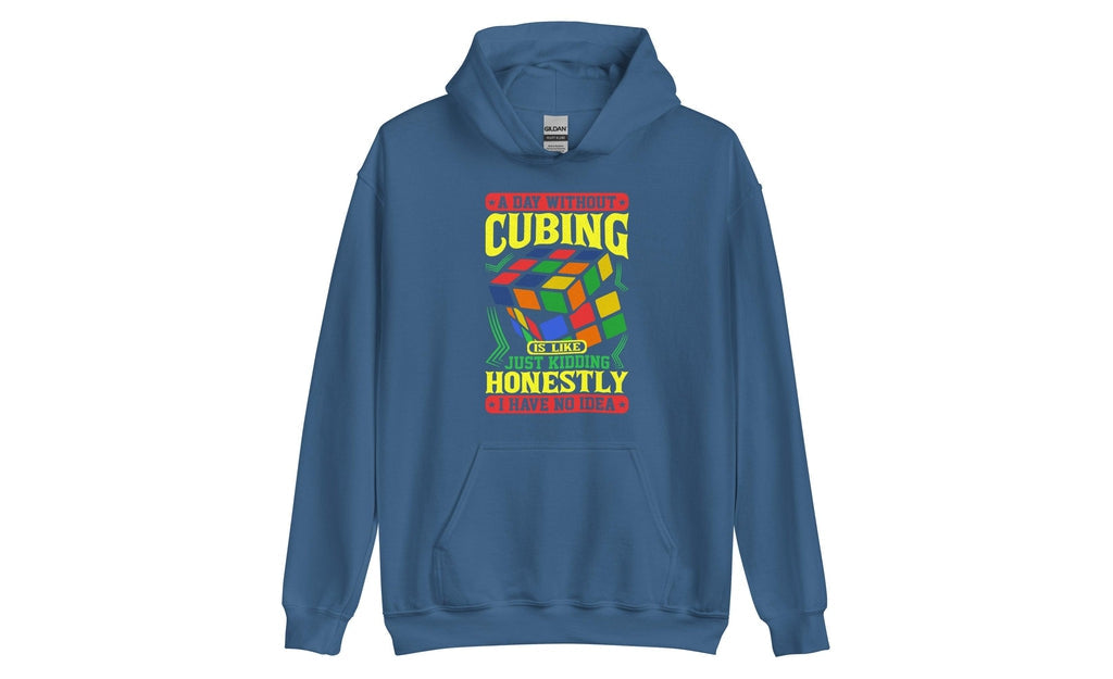 A Day Without Cubing - Rubik's Cube Hoodie | SpeedCubeShop