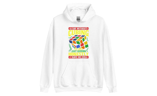 A Day Without Cubing - Rubik's Cube Hoodie | SpeedCubeShop