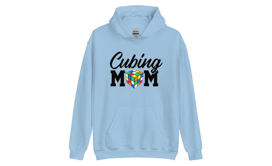 Cubing Mom (Light) - Rubik's Cube Hoodie | SpeedCubeShop