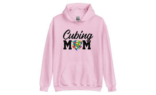 Cubing Mom (Light) - Rubik's Cube Hoodie | SpeedCubeShop