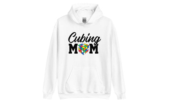 Cubing Mom (Light) - Rubik's Cube Hoodie | SpeedCubeShop