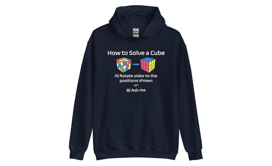 How to Solve a Rubik's Cube Hoodie (Dark) | SpeedCubeShop