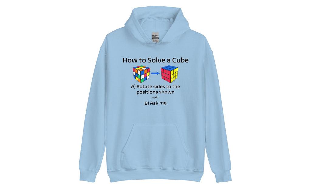 How to Solve a Rubik's Cube Hoodie (Light) | SpeedCubeShop