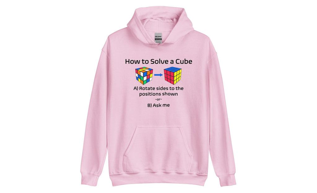 How to Solve a Rubik's Cube Hoodie (Light) | SpeedCubeShop