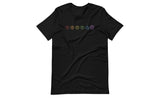 Rainbow Cube Lineup - Rubik's Cube Shirt | SpeedCubeShop