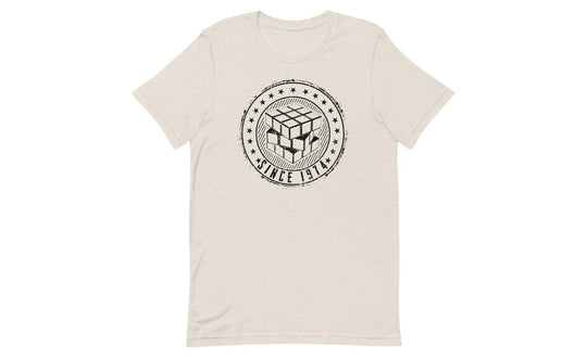 Since 1974 (Light) - Rubik's Cube Shirt | SpeedCubeShop